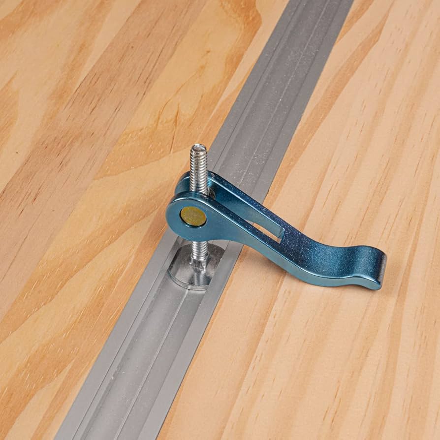 もんた POWERTEC Table Saw Miter T Track Bolts, 1/4